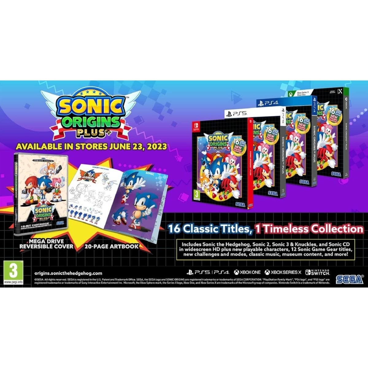 Sonic Origins Plus (Xbox Series X & Xbox One) - Image 2