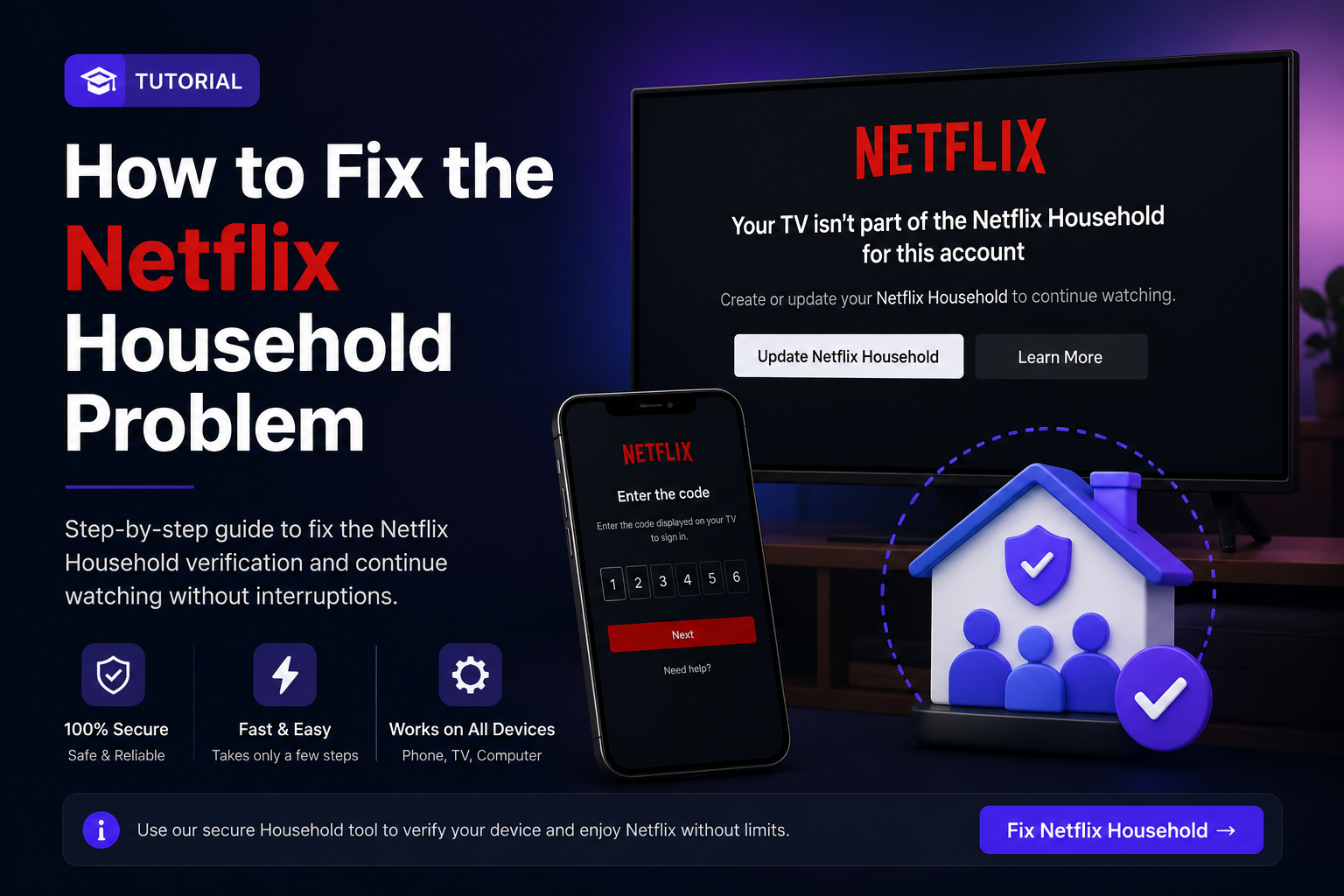 How to Fix the Netflix Household Problem